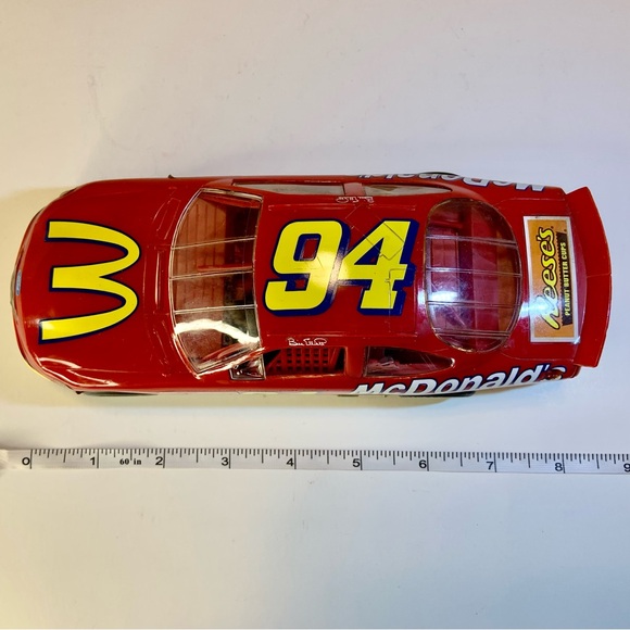 Bill Elliott RV-MM Inc 1998 #94 Ford Taurus McDonalds Nascar 1:24 Plastic CarToy - Picture 9 of 10